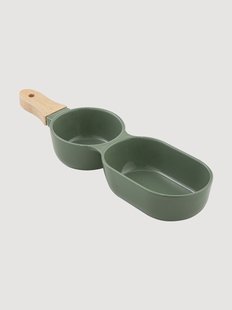 Porseleinen snackschalen Alto Serve &amp; Share met dienblad, 2-delig