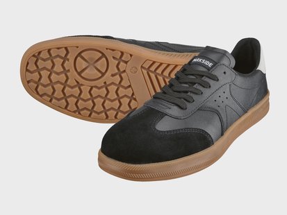 PARKSIDE Heren werkschoenen S1, van leer (Zwart, 42)