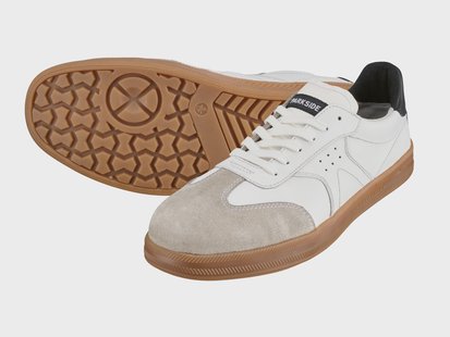 PARKSIDE Heren werkschoenen S1, van leer (Wit, 46)