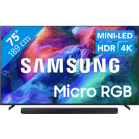 Samsung Micro RGB 75 R85H (2026) + Samsung HW-Q600H (2026)