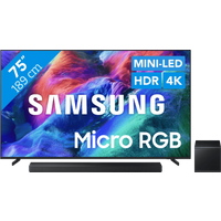 Samsung Micro RGB 75 R85H (2026) + Samsung HW-QS700F (2025)