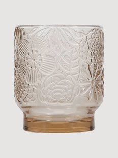 Glazen tumblers Flora, 4-delig