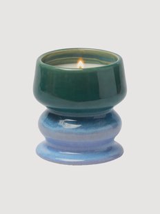 Geurkaars Melt Ombre (frisse lucht &amp; zeezout) van keramiek