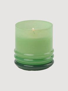 Geurkaars Stacked (Minty Verde) van glas