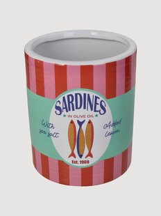 Plantenpot Sardines van keramiek