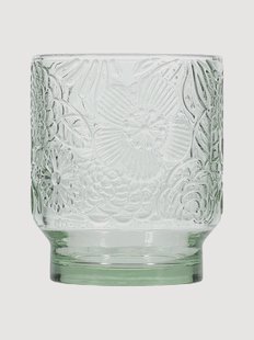 Glazen tumblers Flora, 4-delig