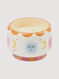 Geurkaars Sun (sinaasappelbloesem) van keramiek