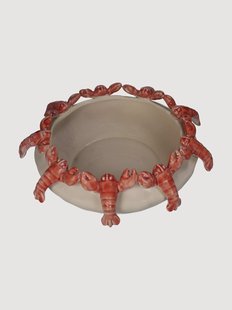 Schaal Lobster van keramiek, H 14 cm