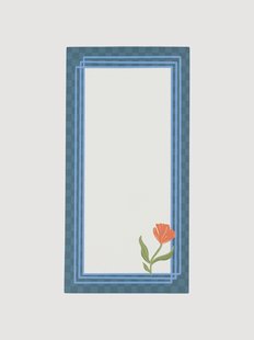 Bloemendruk notitieblok Poppy