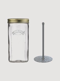 Inmaakpotten Kilner met lifters, 6-delig