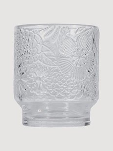 Glazen tumblers Flora, 4-delig