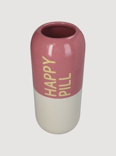 Vaas Happy Pill van keramiek, H 30 cm