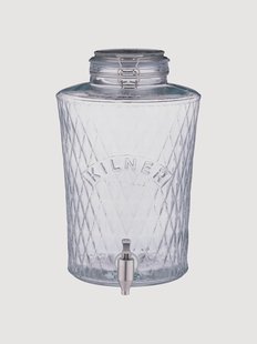 Drankendispenser Kilner Diamond met tap