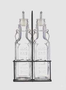 Olie- &amp; azijnflessen Kilner, 3-delig