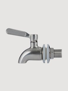 Drankendispenser tap Kilner van edelstaal