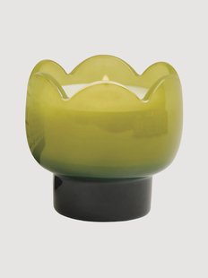 Geurkaars Tulip (verbena, citroengras) van glas