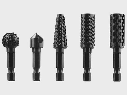 PARKSIDE Boormachine-accessoires (Vijl- en verzinkset 5-delig)