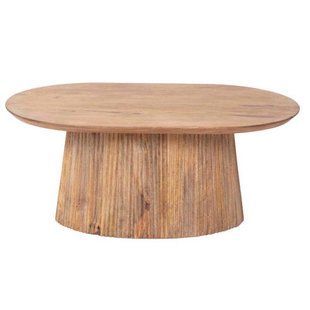 Giga Meubel Salontafel Salvador - Naturel Hout - 90x55x38cm
