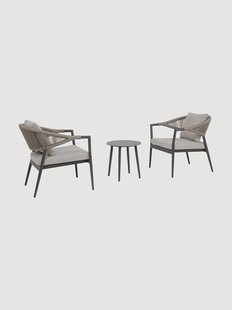 Tuin loungeset Millor, 3-delig