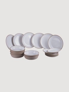 Porseleinen servies Bistrot, 6 personen, 18-delig