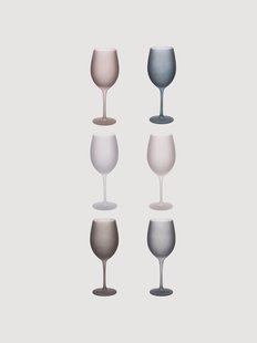 Wijnglazen Happy Hour, 6-delig