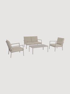 Tuinloungeset Konnor, 4-delig