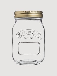 Inmaakpotten Kilner met schroefdeksel, 4-delig