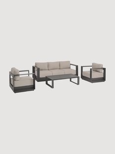 Tuin loungeset Moses, 4-delig