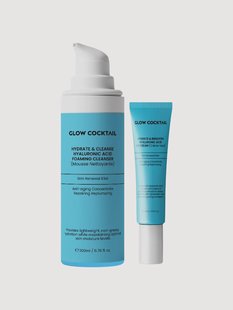 Huidverzorgingsset Hydrate &amp; Cleanse + Hydrate &amp; Brighten, 2-delig