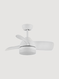 Plafondventilator Nerina met dimbare LED-verlichting en afstandsbediening