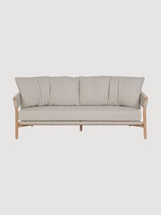 Tuin loungebank Garita (3-zits) van teakhout