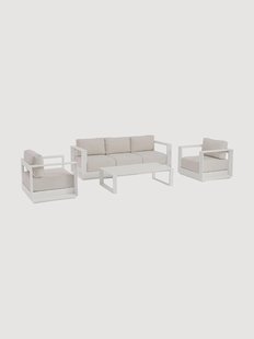 Tuin loungeset Moses, 4-delig