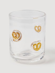 Tumblers Mira met pretzelmotief, 4-delig