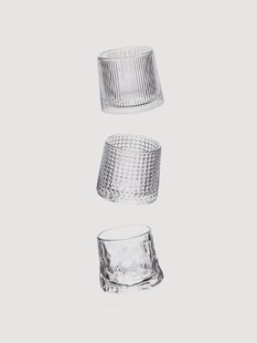 Waterglazen vintage, 6-delig