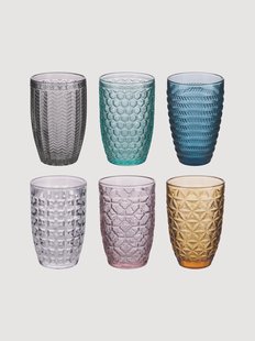 Tumblers geometrie, 6-delig
