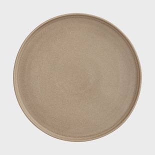 Scandi Living Clay dinerbord Bruin, Ø26 cm