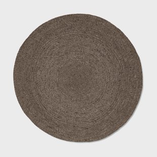 Classic Collection Merino wollen vloerkleed rond Ø200 cm Bruin