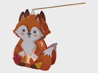 CRELANDO Lampion knutselset (Vos)