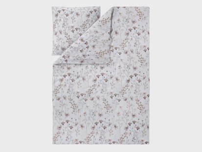 LIVARNO Polyester satijn dekbedovertrek, 140 x 200 cm (Wit)