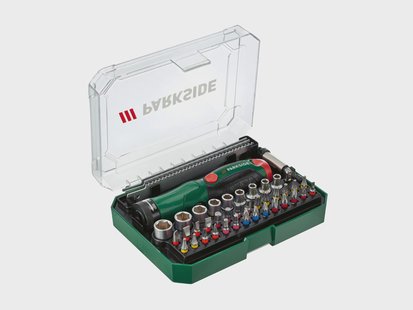 PARKSIDE 5-in-1 bit- en schroevendraaierset, 43-delig