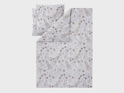 LIVARNO Polyester satijn dekbedovertrek, 240 x 220 cm (wit)
