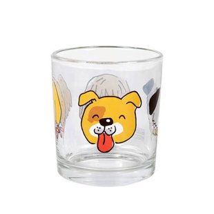 Blond Amsterdam waterglas hond (200 ml)