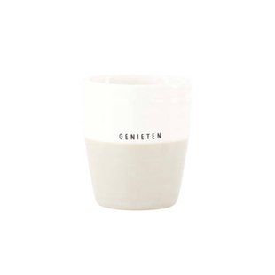 Zusss koffiekopje Genieten (Ø7,5 cm)