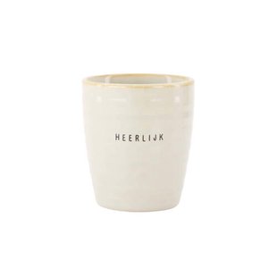 Zusss koffiekopje Heerlijk (Ø7,5 cm)