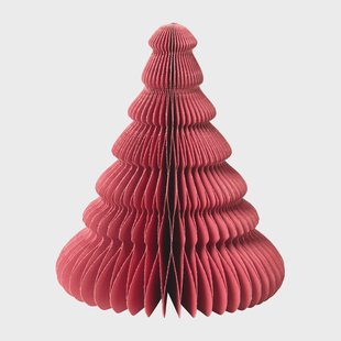 Broste Copenhagen Tree papieren spar 15 cm Pompeian red