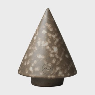 DBKD Peak boom decoratieobject Brown dot, Ø9 cm