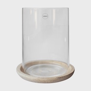 DBKD Terra waxinelichthouder Sand, 21,5 cm