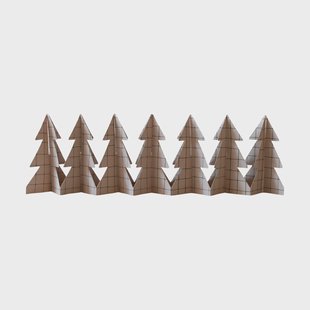 DBKD Tree in a row decoratie 60 cm Square sand, 12x60 cm