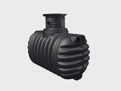 4RAIN Ondergrondse regentank Compact, 1600 L