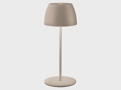 LIVARNO Oplaadbare tafellamp, 20 cm (Beige)